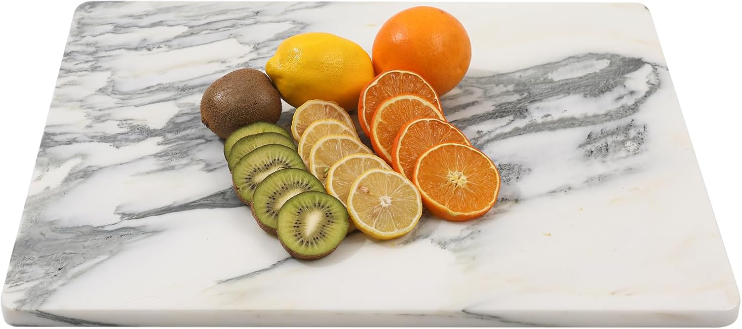 Kitchen And Baking - Marble Stone Cutting Board For Kitchen,