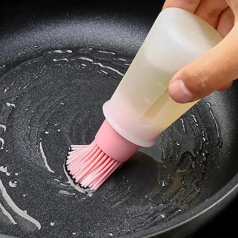 Kitchen And Baking - New 2026 1PC Silicone Oil-Bottle Brush