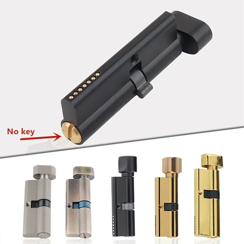 Kitchen Queen - Indoor Solid Wood Door Brass Keyless