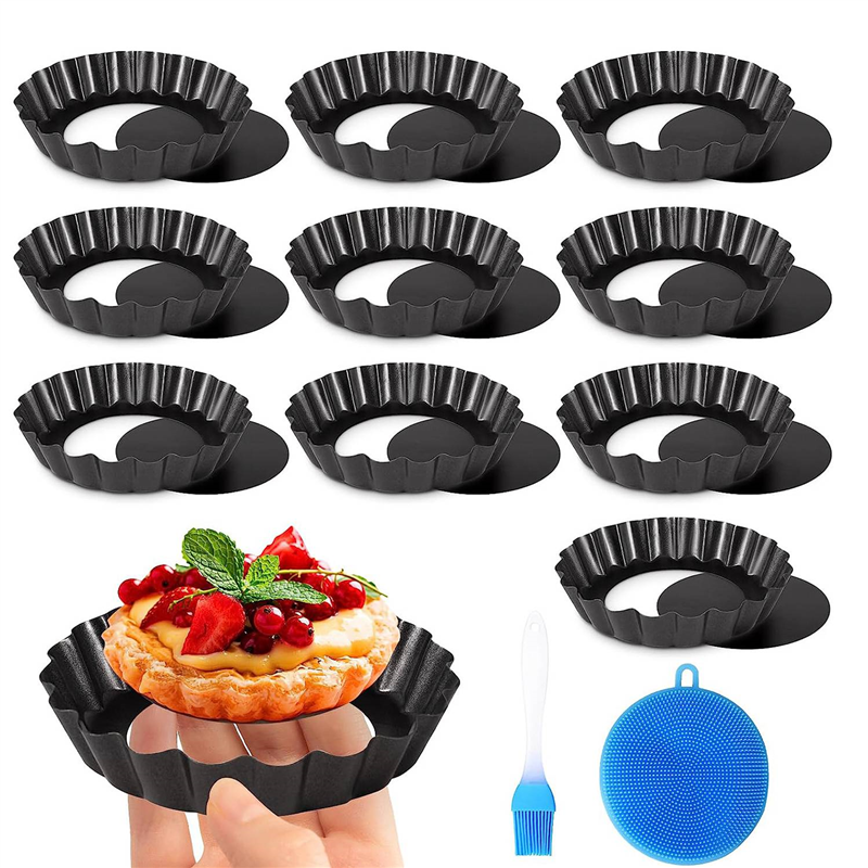 F-T Tart Pan Non-Stick Removab - Tart Pan Loose 评论和价格