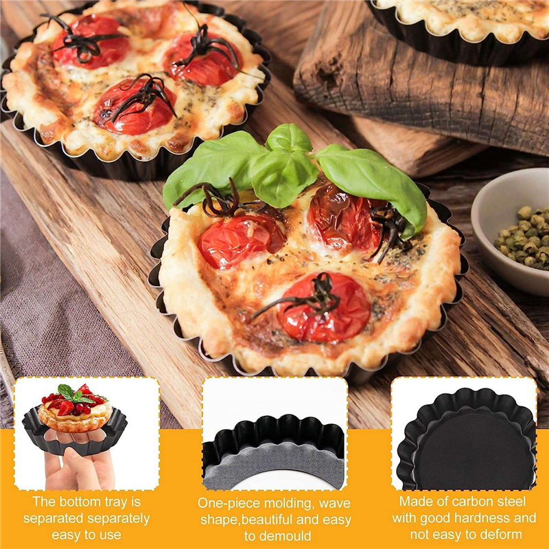 F-T Tart Pan Non-Stick Removab - Tart Pan Loose 评论和价格