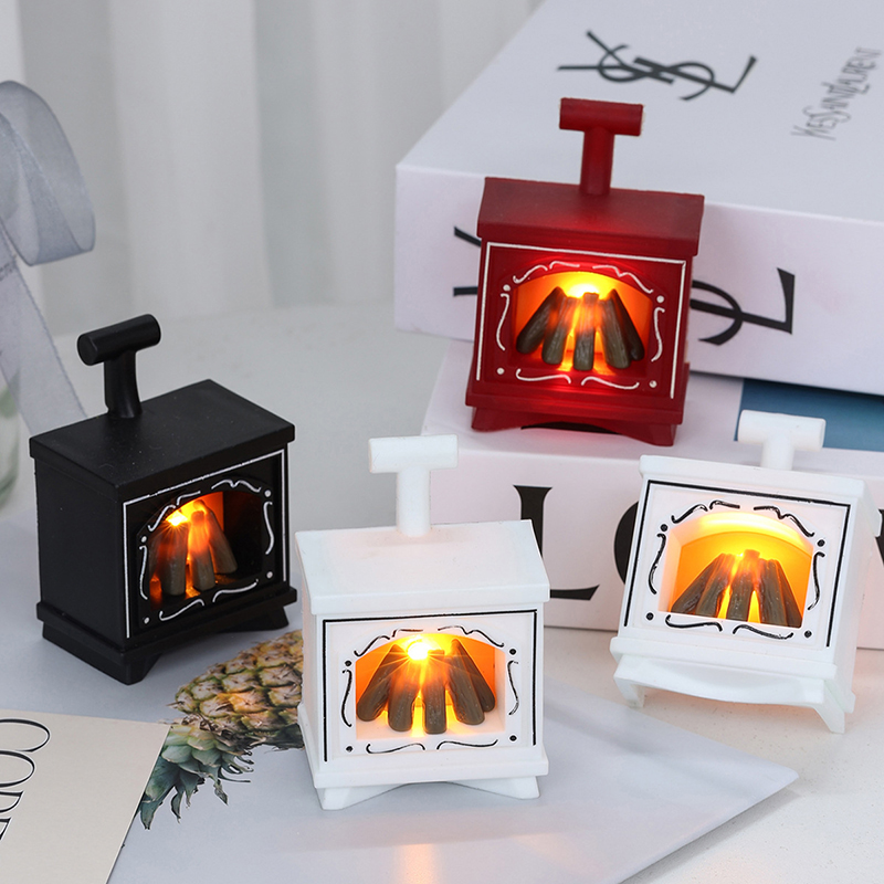 Dollhouse Miniature Fireplace  - Kitchen Queen 评论和价格