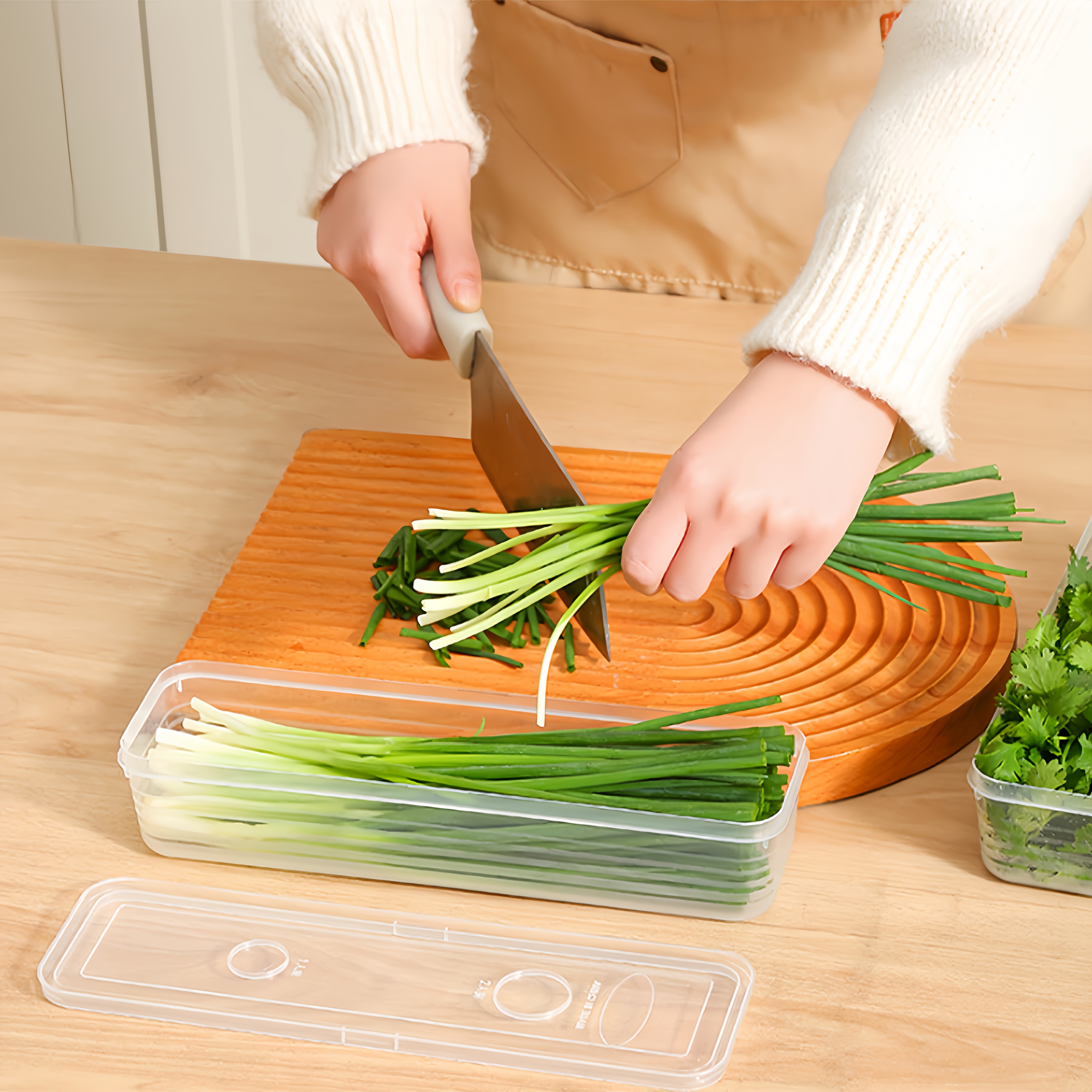 2/4/6pcs Food Vegetable Storag - Kitchen Zo 评论和价格