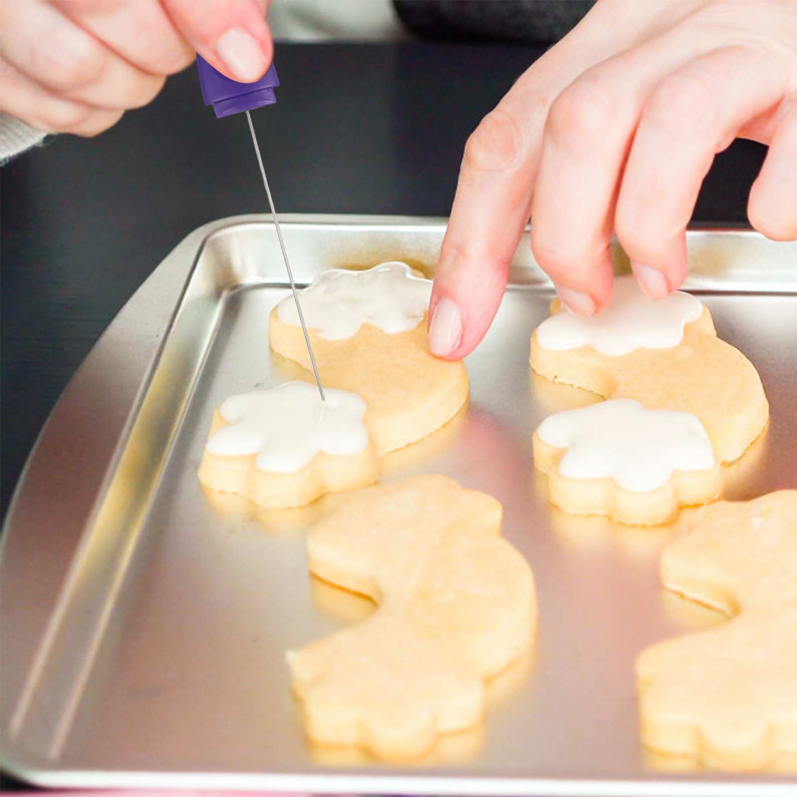 2Pcs Ergonomic Handle Cake Tes - Kitchen Quiz 评论和价格