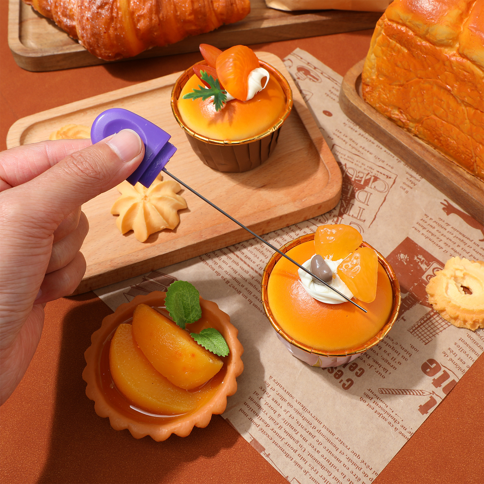 2Pcs Ergonomic Handle Cake Tes - Kitchen Quiz 评论和价格
