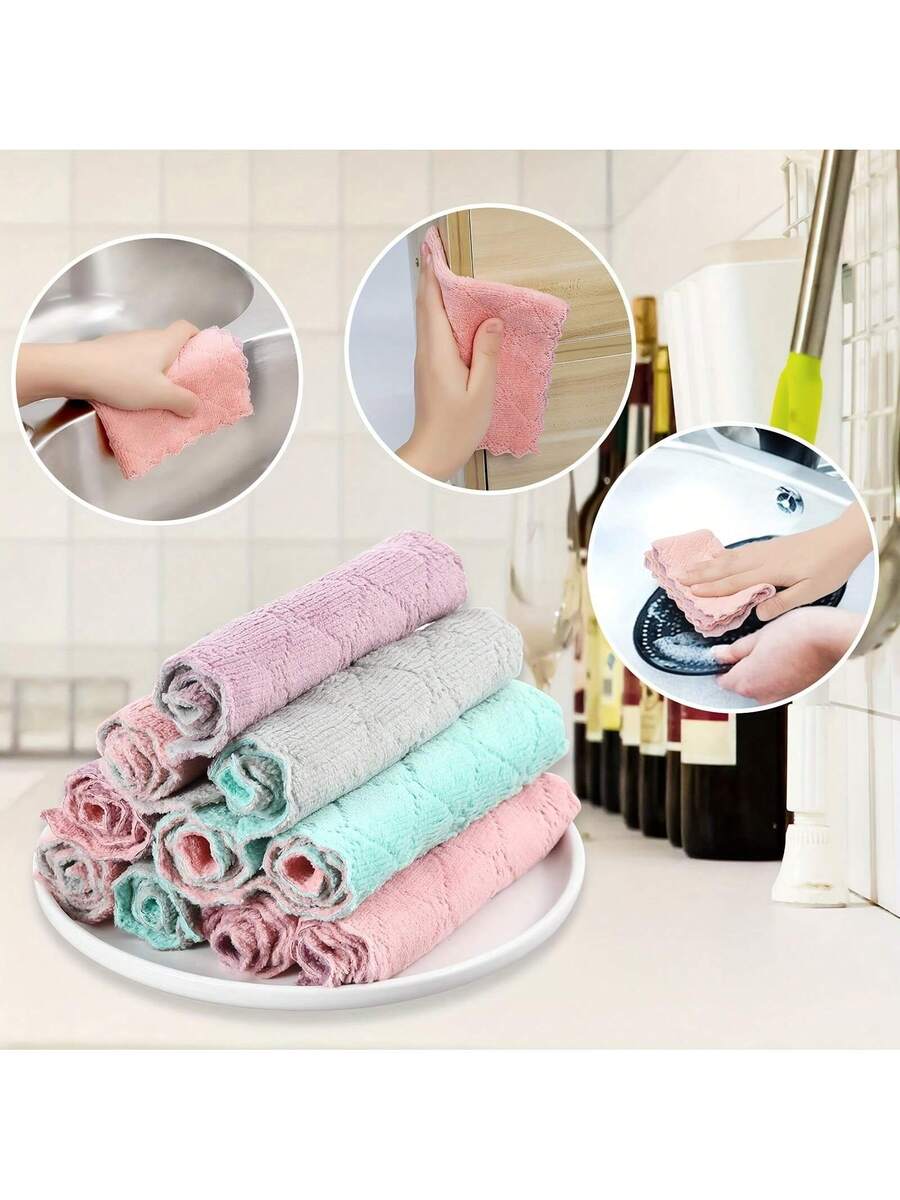 10pcs Kitchen Towels Set Dishc - Kitchen And Baking 评论和价格