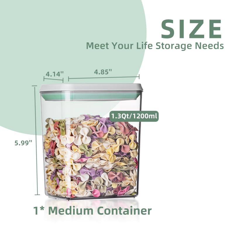 Ankou 3Pcs 1.2L Pop Airtight F - Kitchen Zo 评论和价格