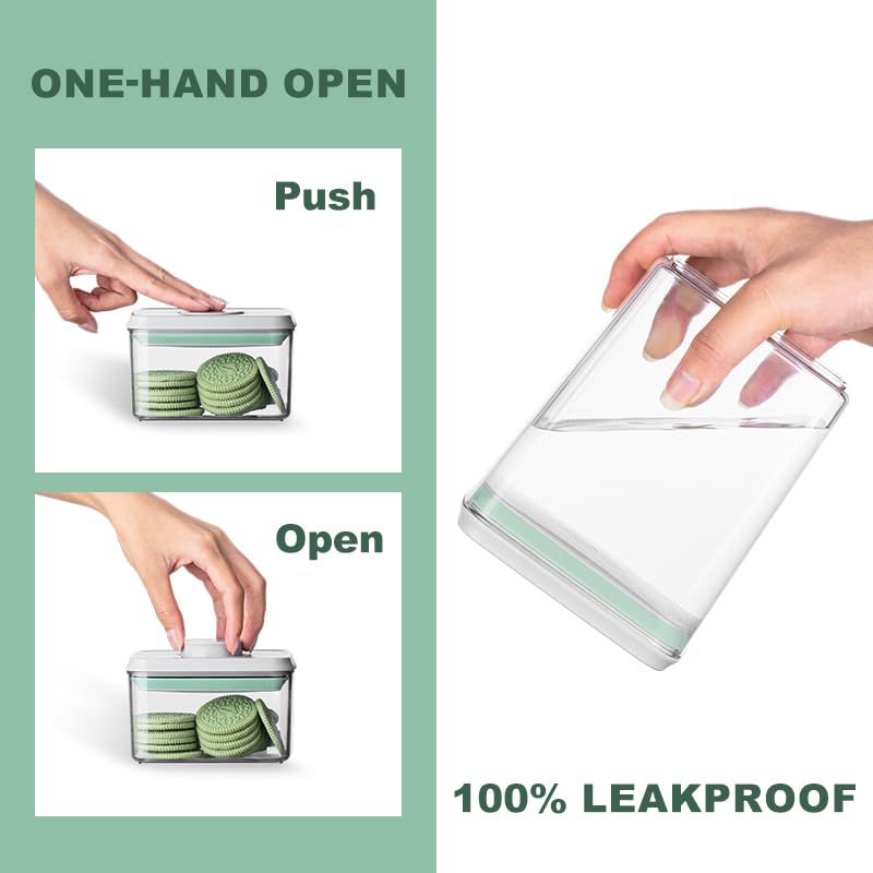 Ankou 3Pcs 1.2L Pop Airtight F - Kitchen Zo 评论和价格