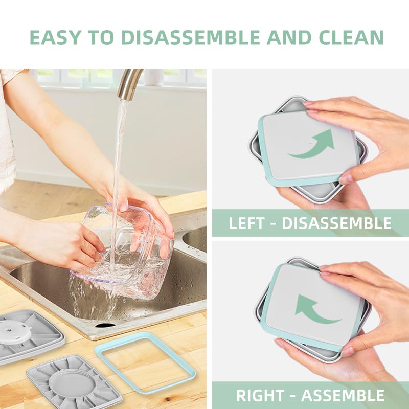 Ankou 3Pcs 1.2L Pop Airtight F - Kitchen Zo 评论和价格