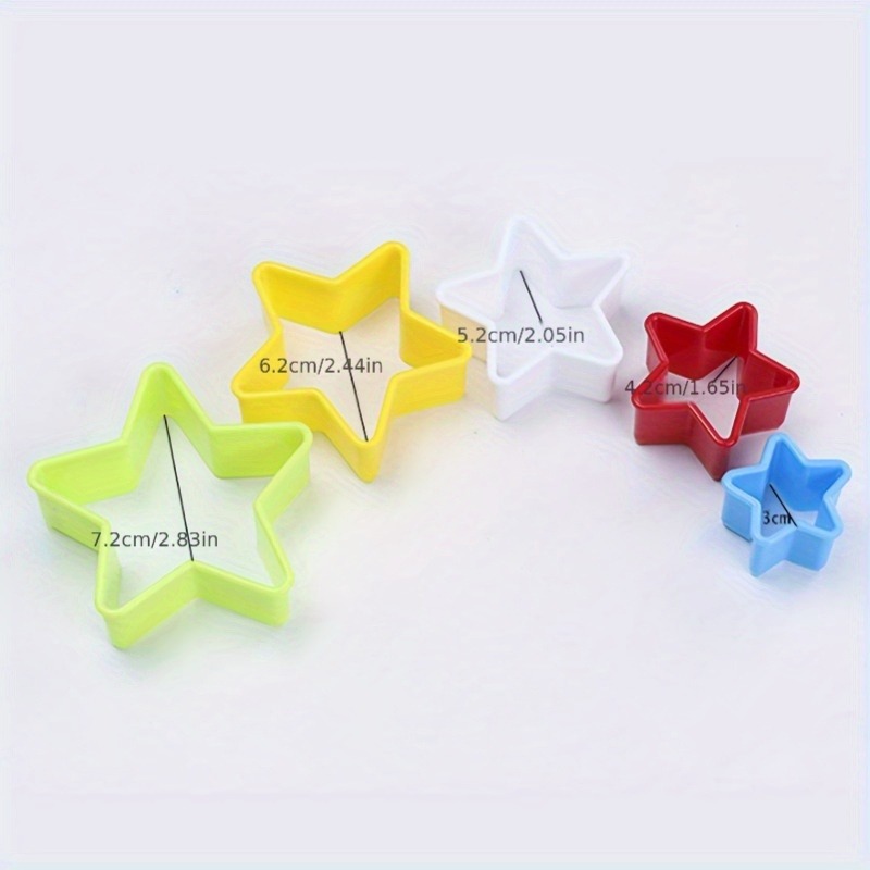 1/2/3PCS Star Shaped Cookie Cu - Kitchen Appliances For Baking 评论和价格