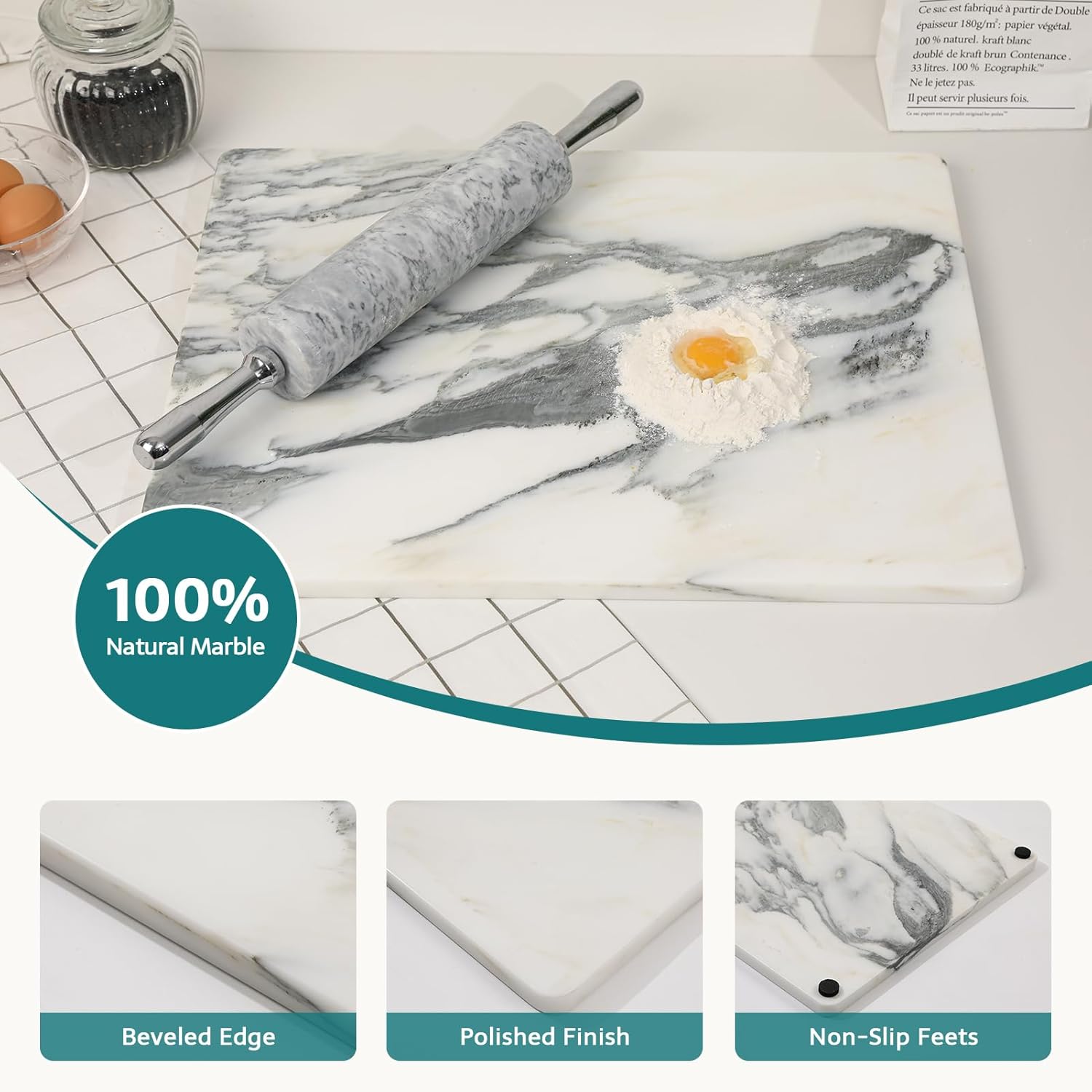 Marble Stone Cutting Board For - Kitchen And Baking 评论和价格