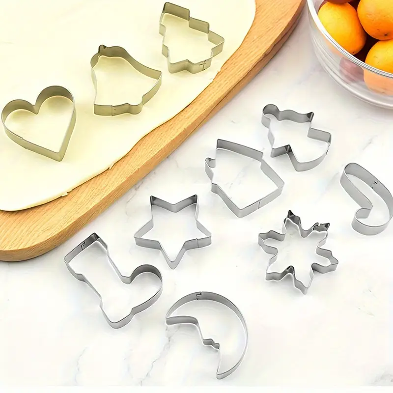 10PC Christmas Cookie Cutter S - Kitchen And Baking Equipment 评论和价格