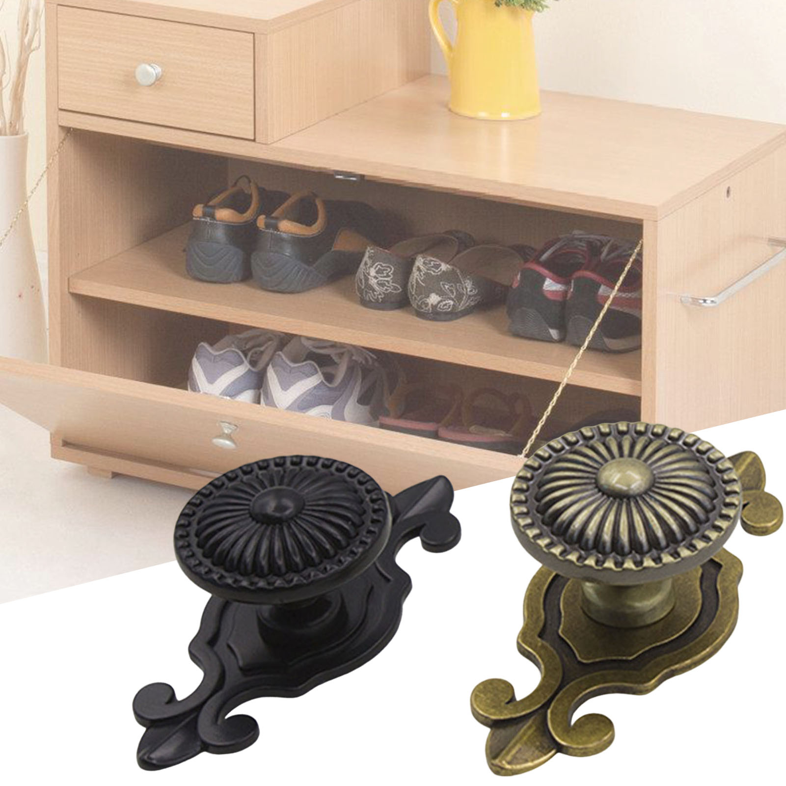 Cabinet Furniture Handle Retro - Kitchen Queen 评论和价格