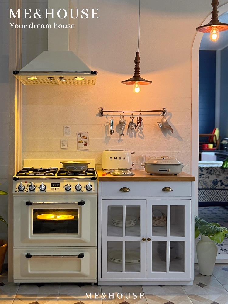 1:6 Alloy Stove Oven Range Hoo - Kitchen Queen 评论和价格