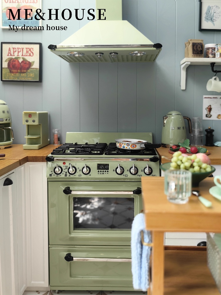 1:6 Alloy Stove Oven Range Hoo - Kitchen Queen 评论和价格