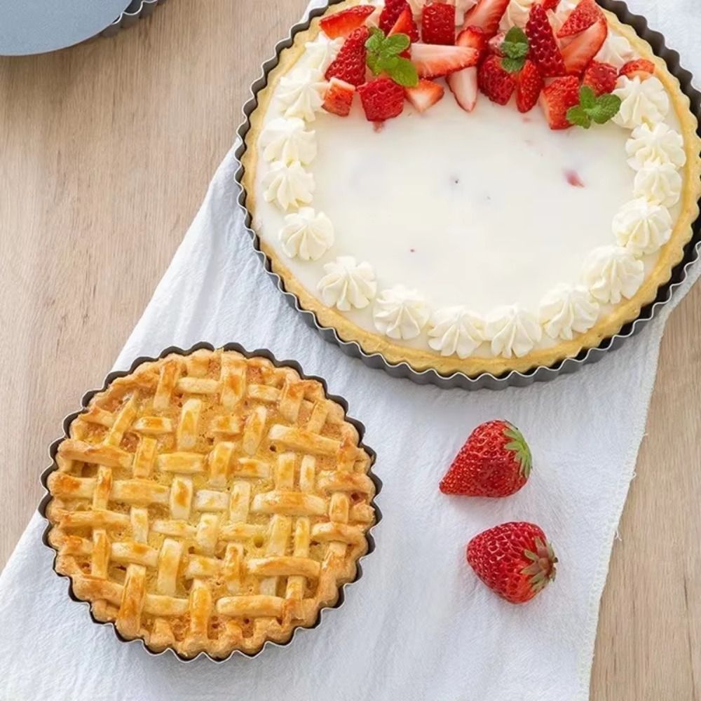 Tart Pans Removable Bottom Non - Tart Pan Loose 评论和价格