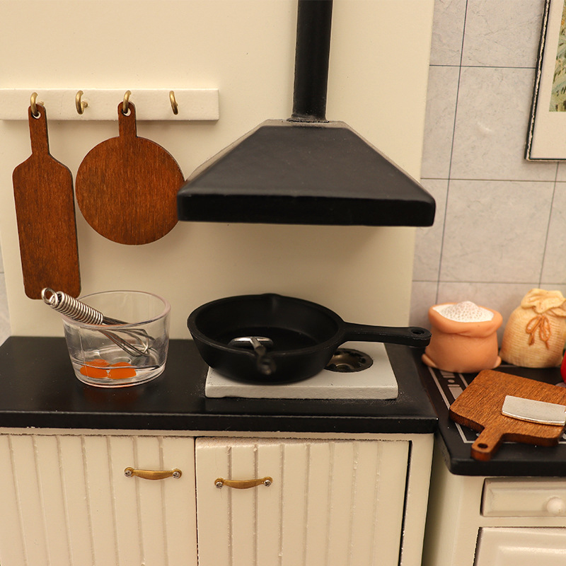 1/12 Dollhouse Miniature Kitch - Kitchen And Baking 评论和价格