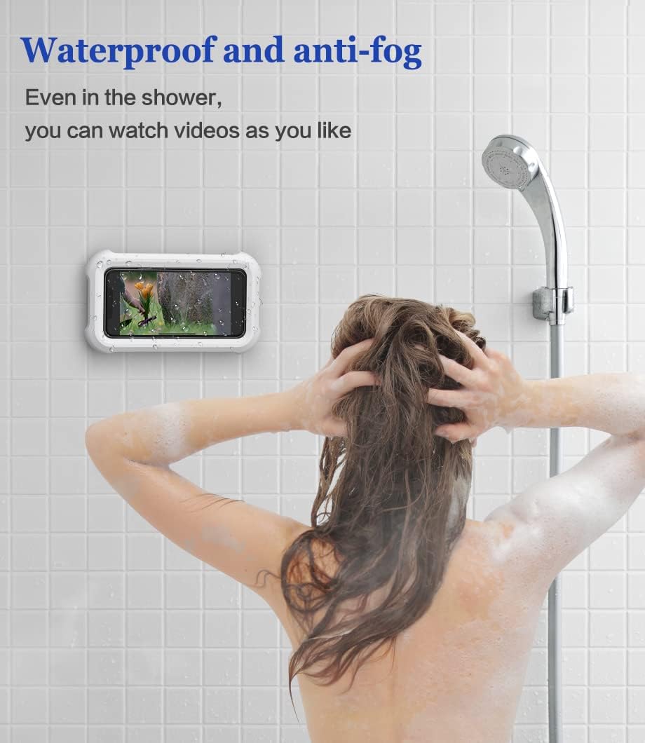 Waterproof Shower Phone Holder - Kitchen Up 评论和价格