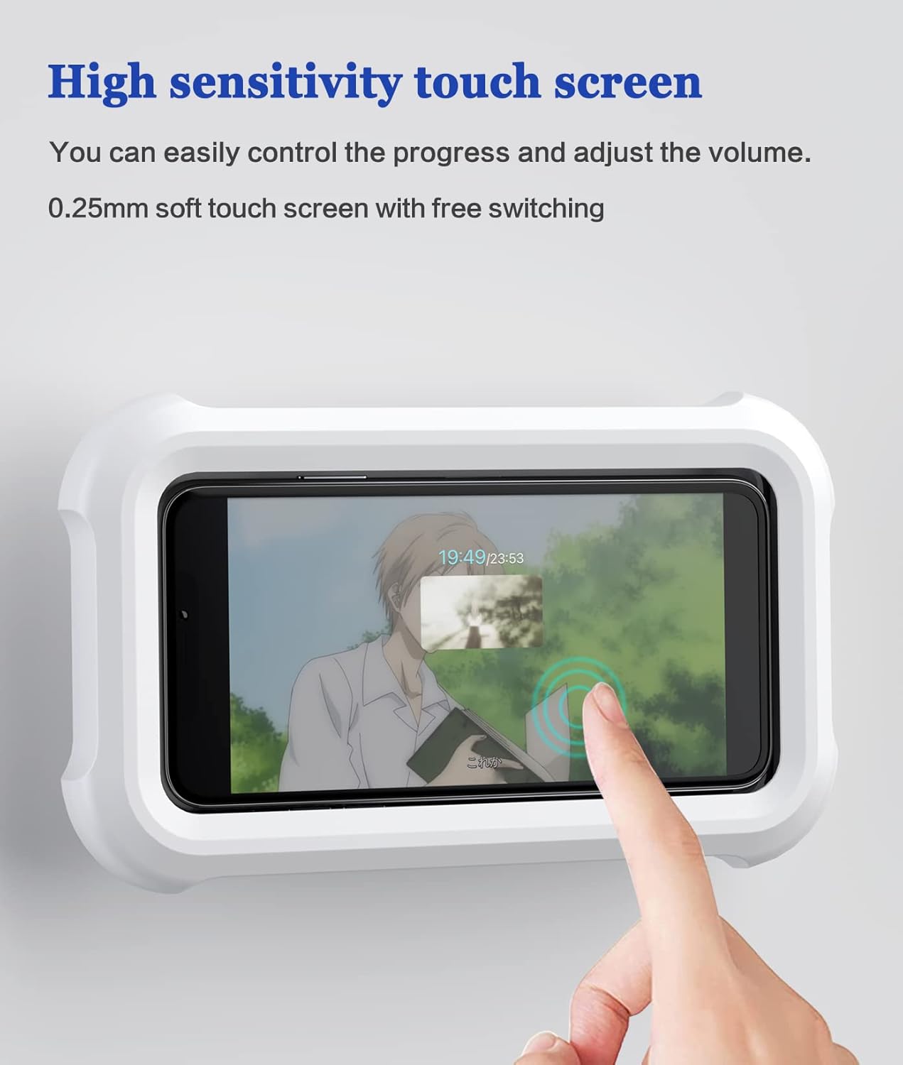Waterproof Shower Phone Holder - Kitchen Up 评论和价格