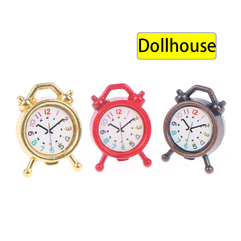 1PC 1:12 Scale Alarm Clock Dol - Kitchen Queen 评论和价格