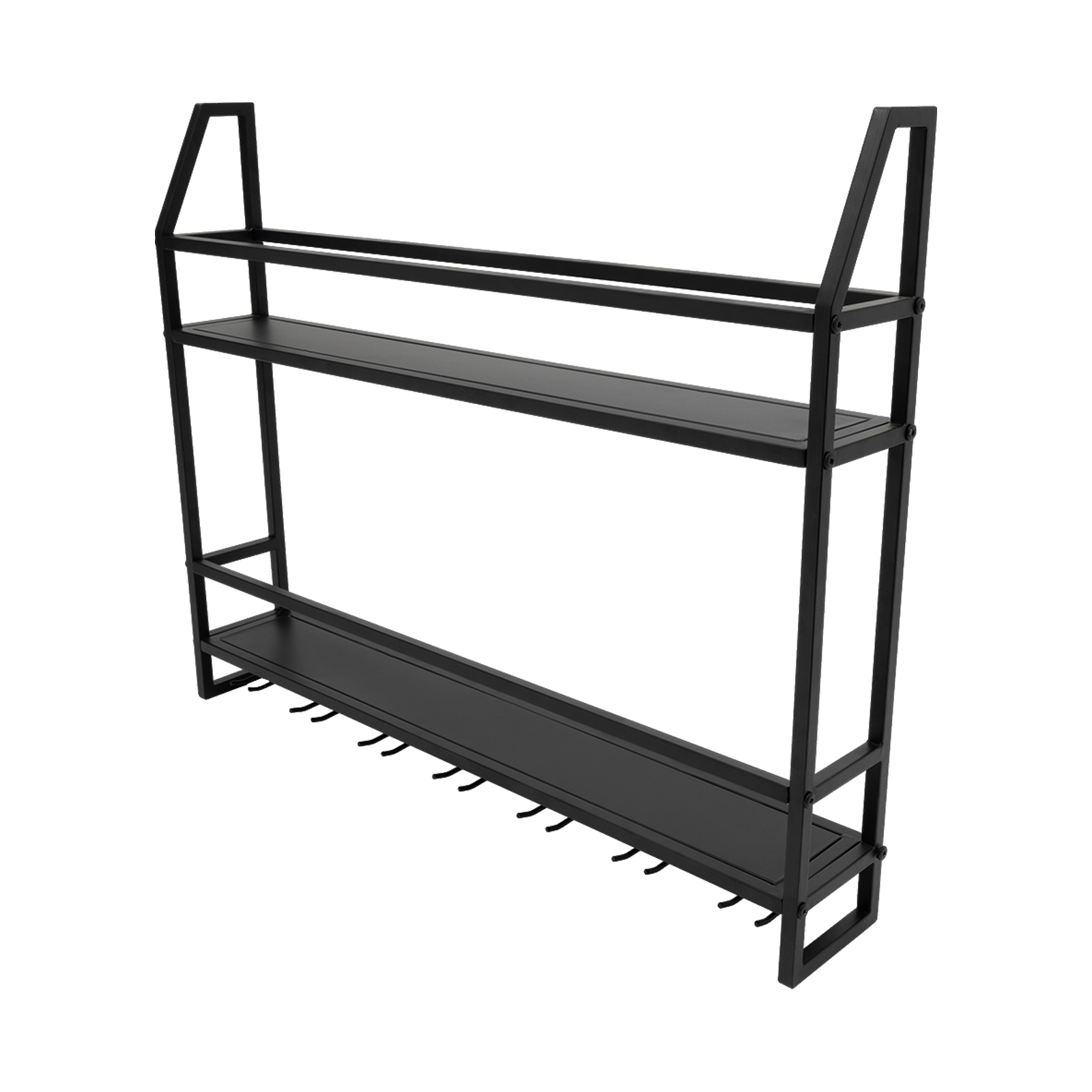 Double-layer Wine Rack Wall-Mo - Kitchen Zo 评论和价格