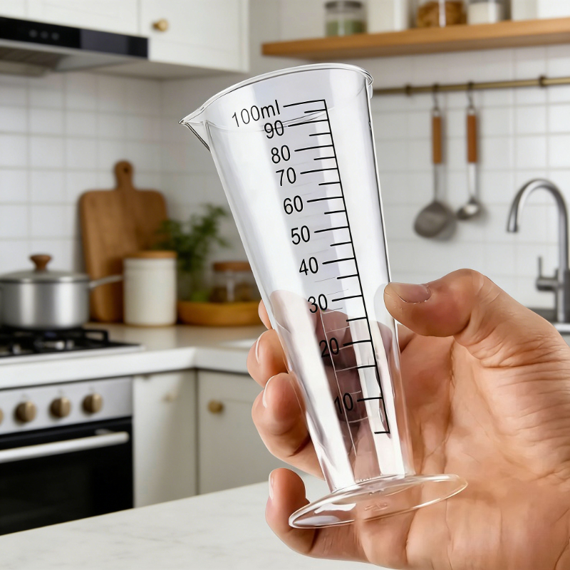 1pc 100ml Plastic Measuring Cu - Kitchen And Baking 评论和价格