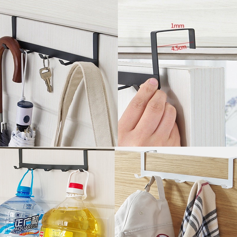Hooks Over The Door 5 Hooks Ho - Kitchen Zo 评论和价格