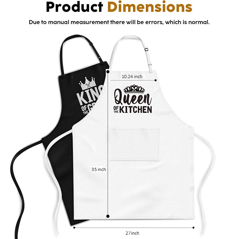 Polyester Neck Adjustable Apro - Kitchen Queen 评论和价格