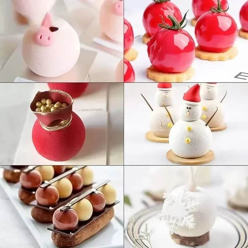 3D Sphere Silicone Mold For Mo - Kitchen Appliances For Baking 评论和价格