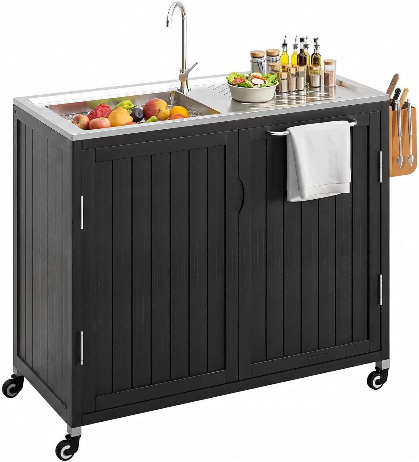 Outdoor Kitchen Island with 30 - Kitchen Queen 评论和价格
