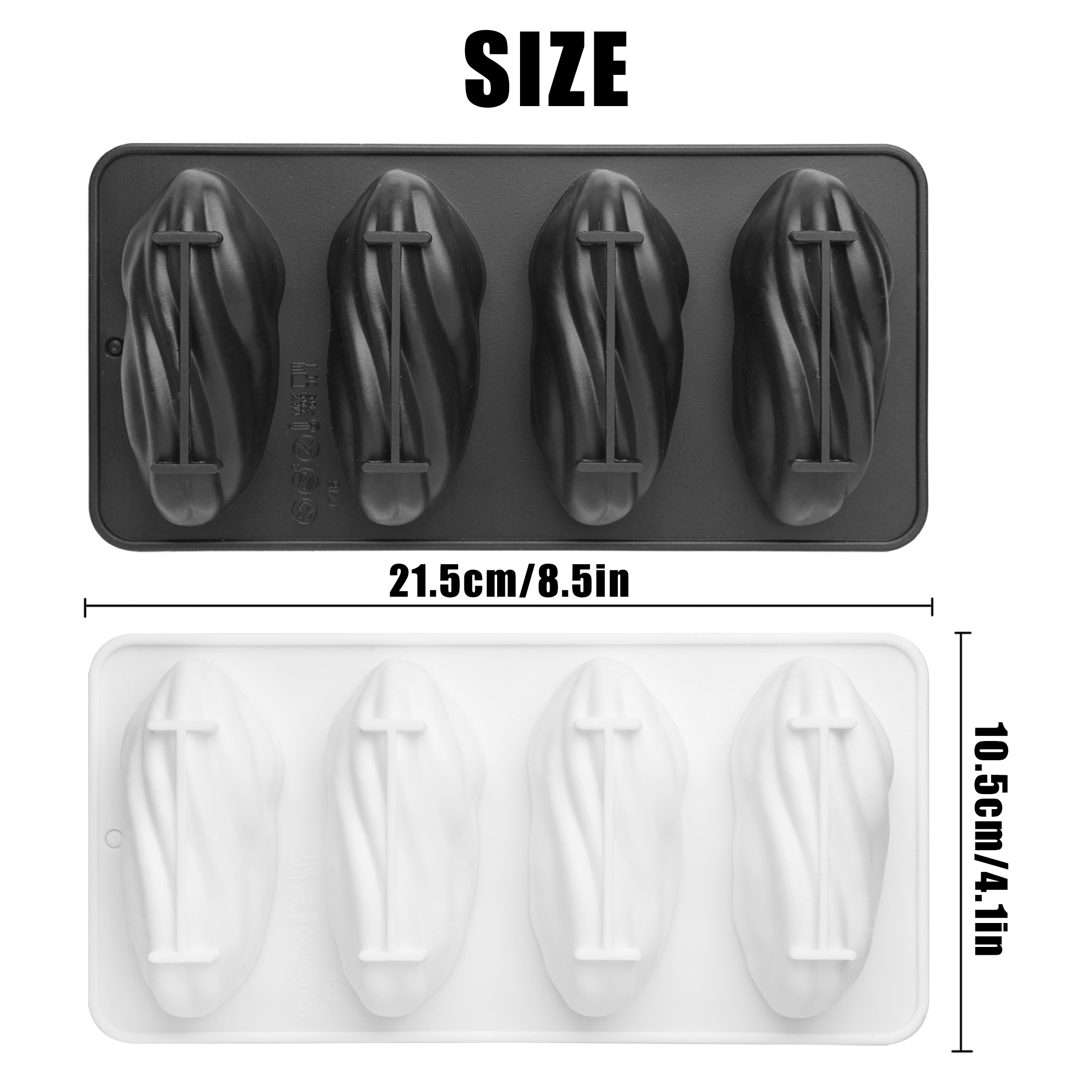 4-Cell Pistachios Design Silic - Kitchen Appliances For Baking 评论和价格