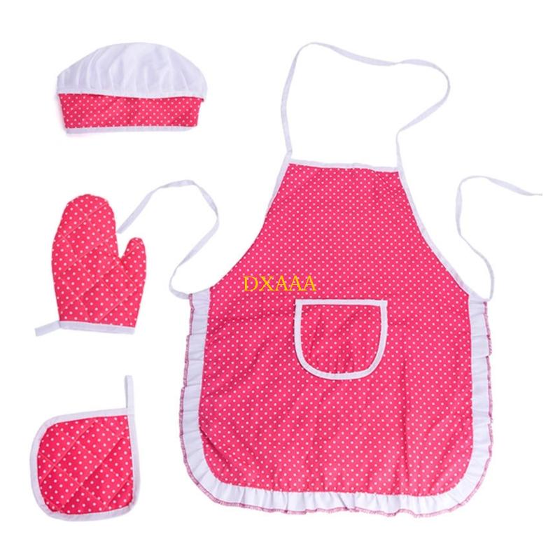 DXAA Child Cooking Apron Chef' - Kitchen For Baking 评论和价格