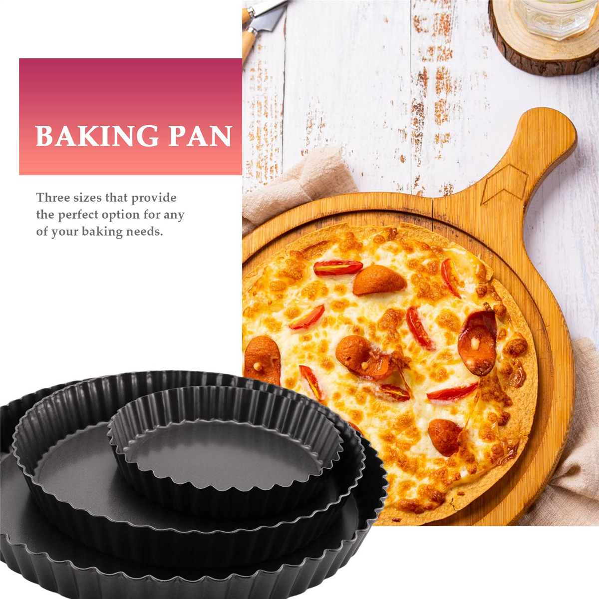 Pie Tin,Non-Stick Pie Dish,Rou - Tart Pan Loose 评论和价格