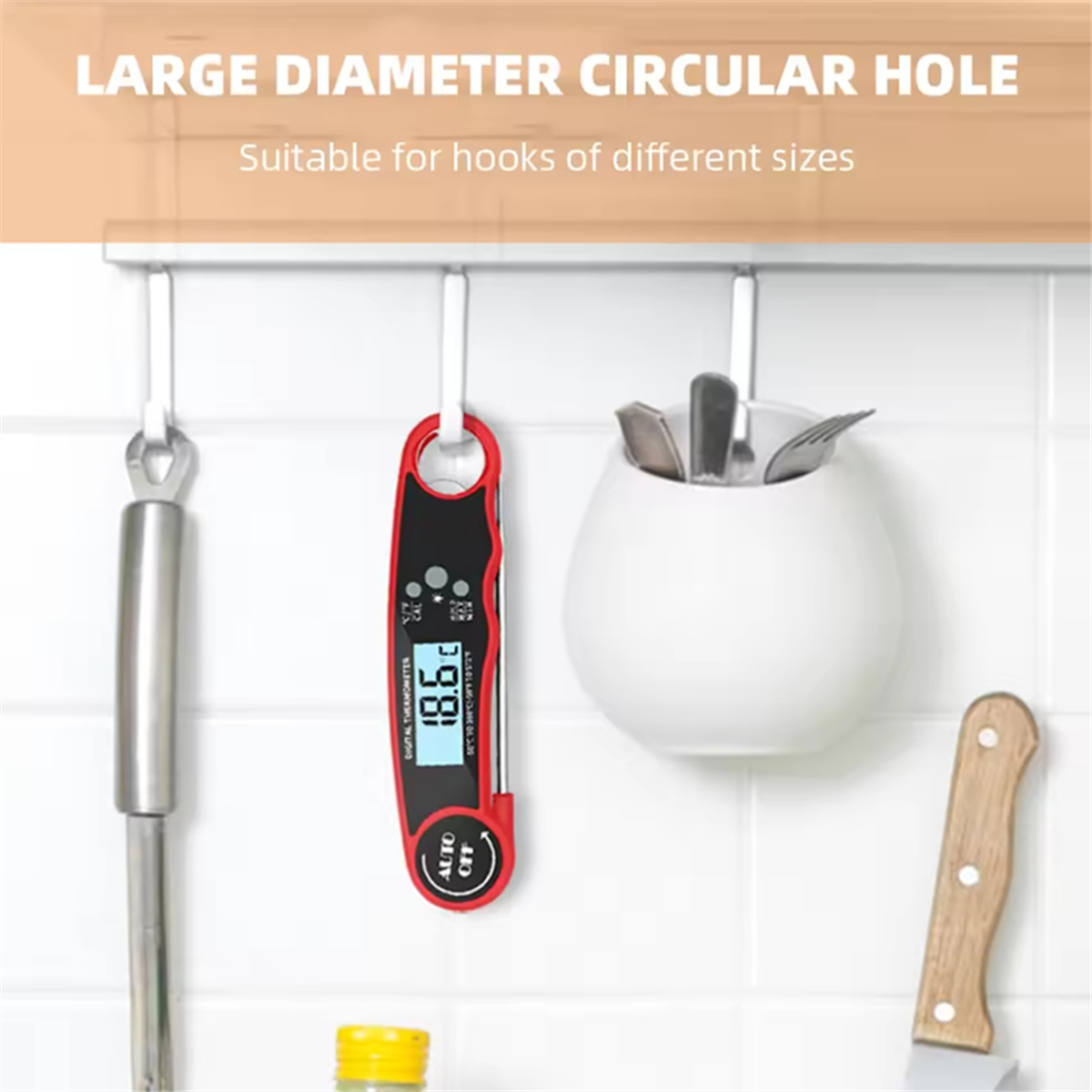 A002 Food Thermometer Kitchen  - Kitchen And Baking 评论和价格