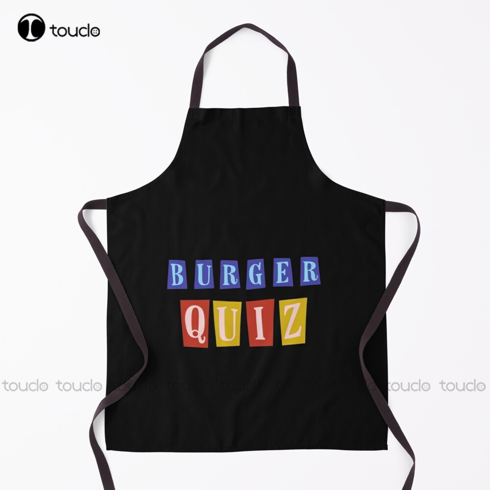 Burger Quiz Apron Waiter Apron - Kitchen Quiz 评论和价格