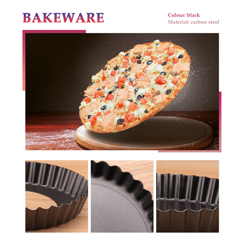 ABHI-Pie Tin,Non-Stick Pie Dis - Tart Pan Loose 评论和价格