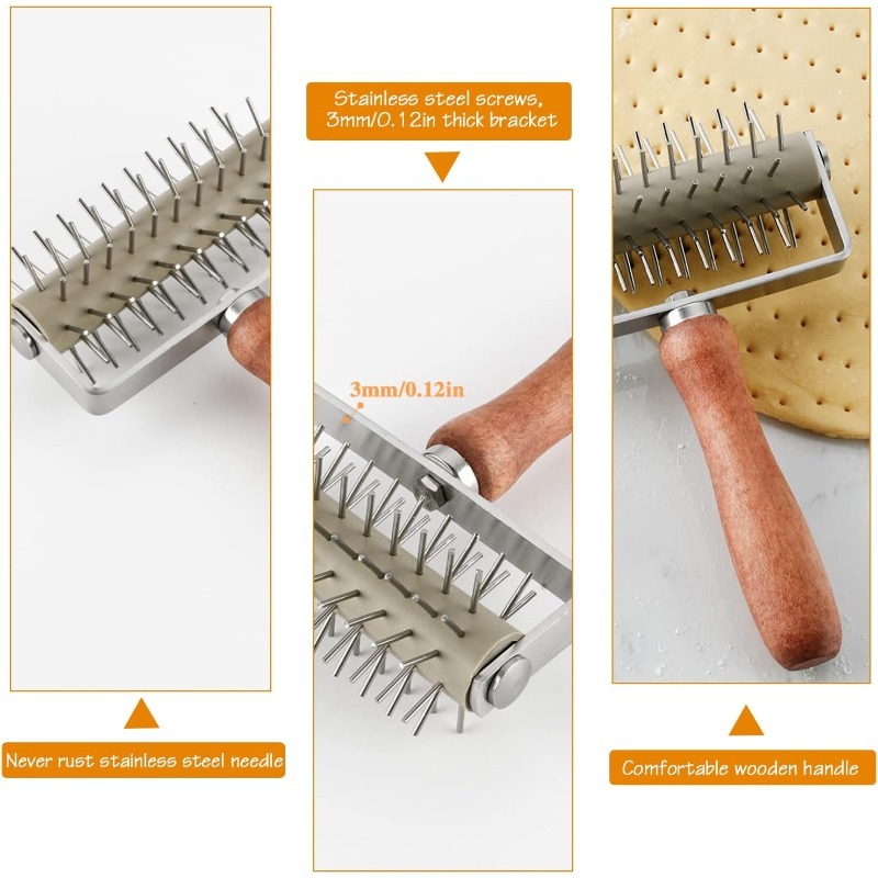 Pizza Bread Needle Puncher Rol - Kitchen And Baking Equipment 评论和价格