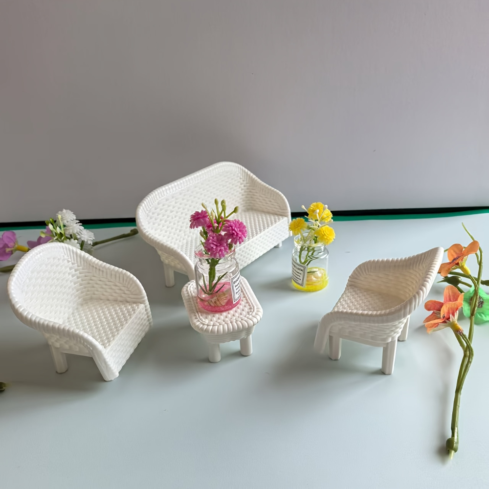 4 Mini Coffee Table and Chair  - Kitchen Queen 评论和价格