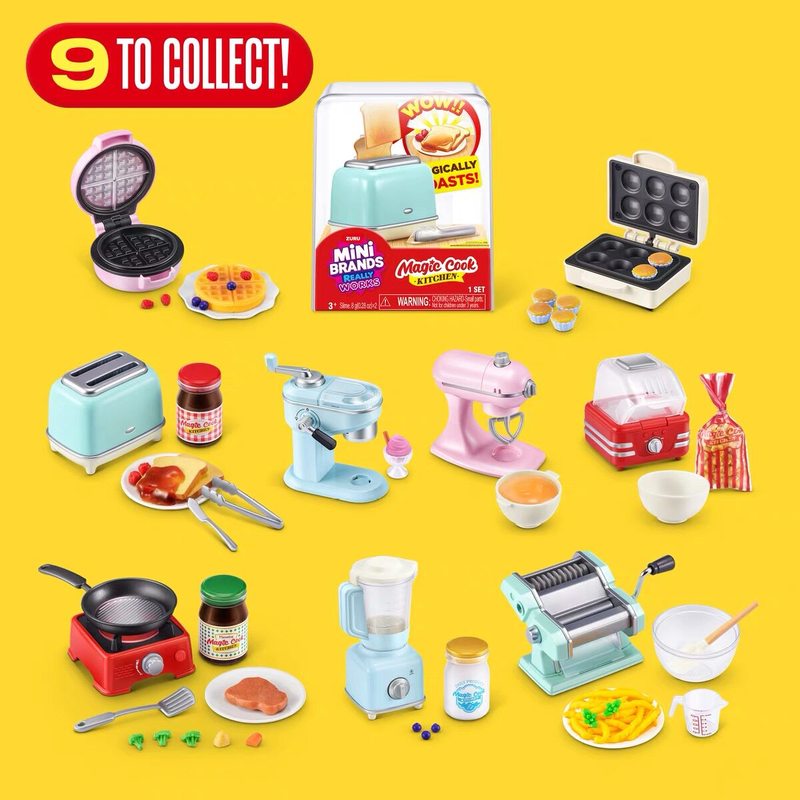 Zuru Mini Magic Kitchen Miniat - Kitchen Appliances For Baking 评论和价格