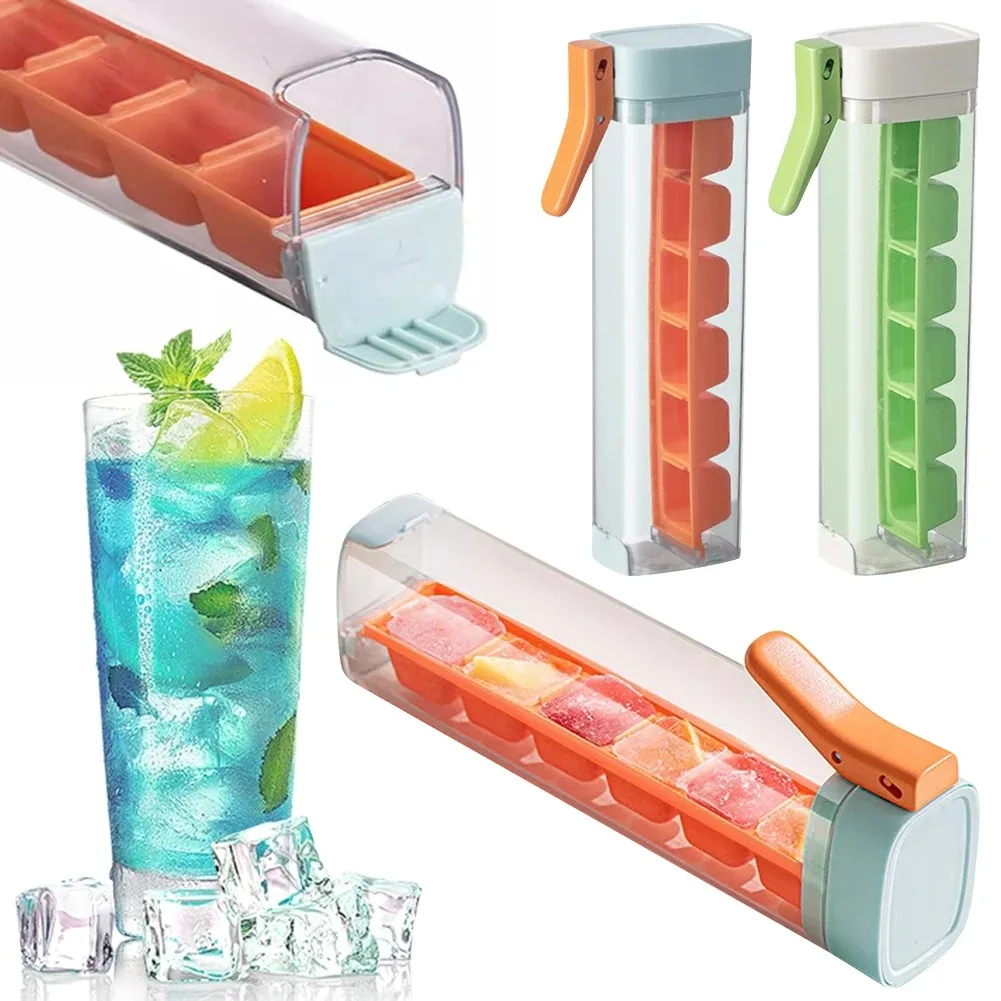 One-Hand Press Ice Cube Tray P - Kitchen Up 评论和价格